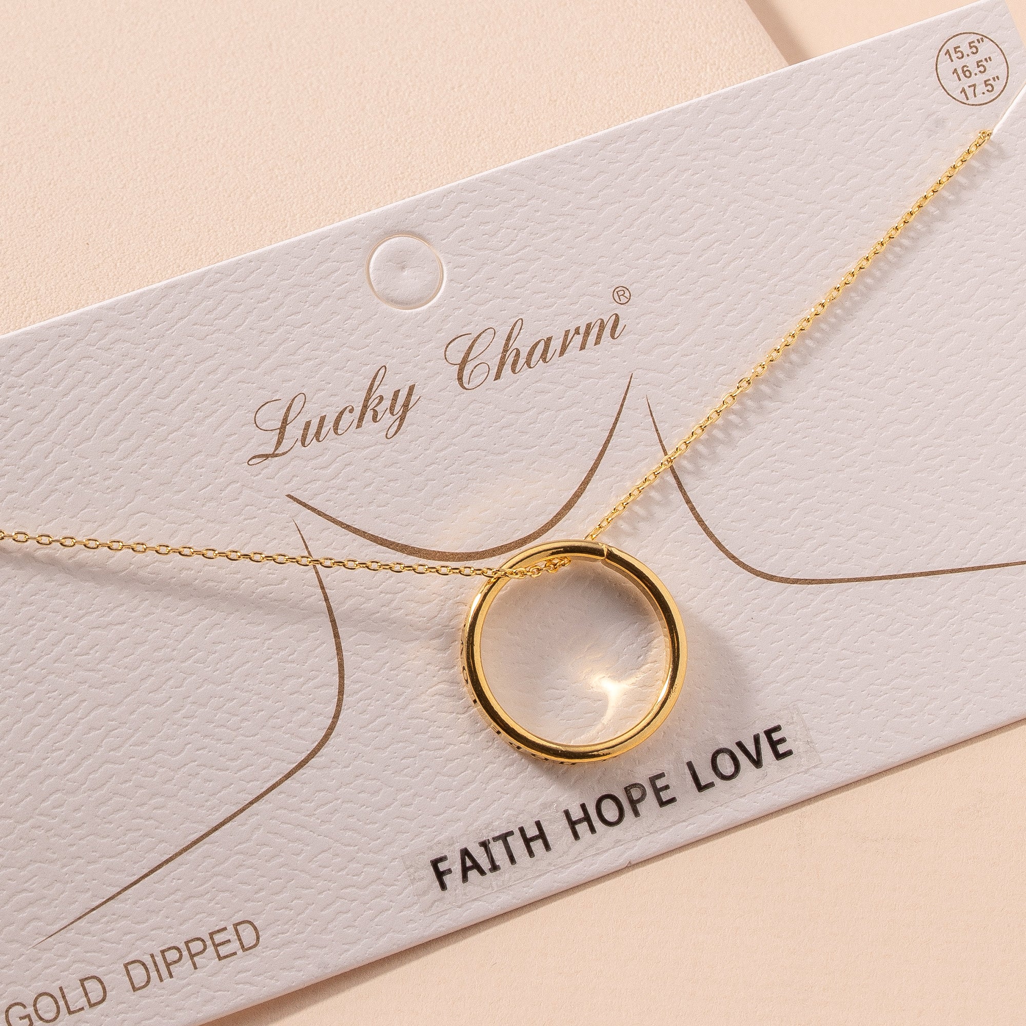 Love GOLD 9ct Gold Lucky Charm Bracelet